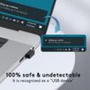 Mouse Jiggler Undetectable Silent Portable USB Mouse Mover Simulator, Auto Random Cursor Movement to Keep PC/Computer Active, Prevent Sleep Mode for Remote Work, Online Classes 3 PCS