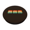 Barbecue Grill Bacon Periodic Table PopSockets Swappable PopGrip