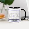CafePress Without Data... Mug 11 oz (325 ml) Ceramic Coffee Mug