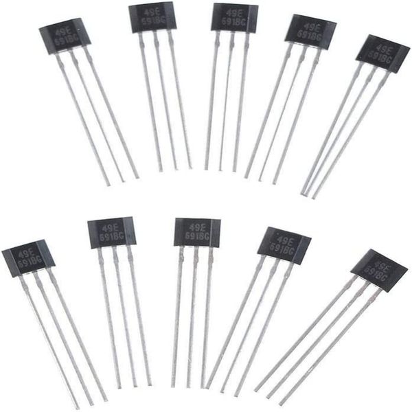 PENGLIN Hall Element 49E Oh49E Ss49E Linear Sensor Hall Sensor Pack of 10