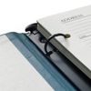 Gallery Leather Desk Address Book - 9" x 7" - Acadia Green