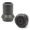 19 mm Black Rubber Crutch Ferrule