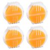 4pcs Beeswax Thread Conditioner, Thread Wax for Sewing with Plastic Box Thread Beeswax Thread Conditioner Wax for Sewing Quilting Reinforcing Thread (White)