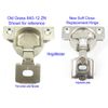 Grass 840-12 ZN Soft Close Replacement hinge - NEW - Sold in Pairs