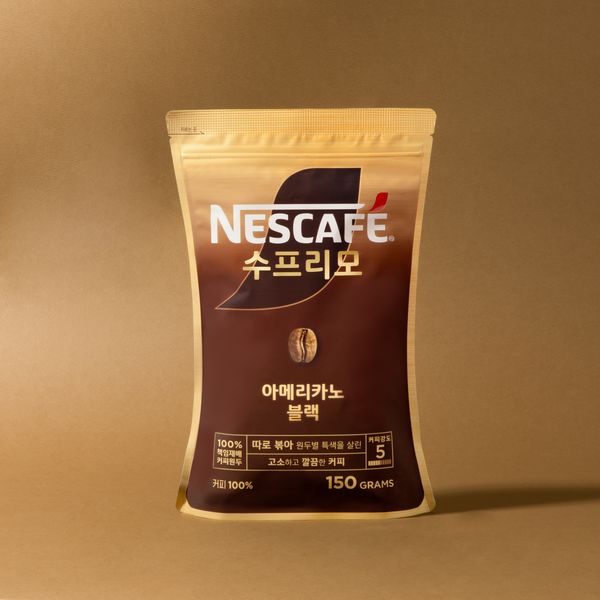 [NESCAFÉ] Separately roasted coffee beans Supremo Americano Black 150g