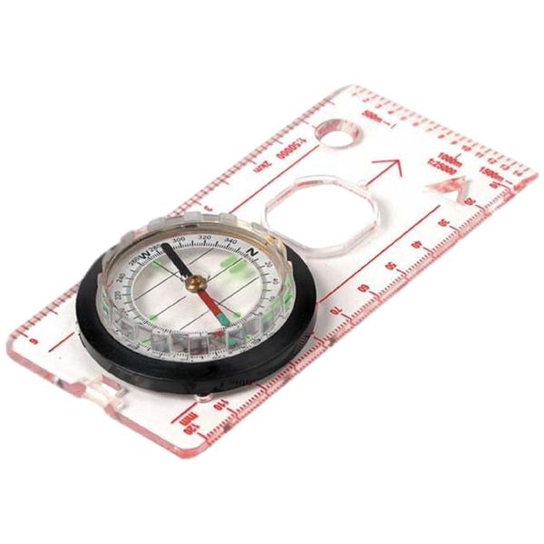 Highlander Deluxe Compass - For Map Reading, Walking & Hiking