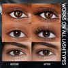 2PCs Iron Strong 3D Vol+Len Black Waterproof Mascara