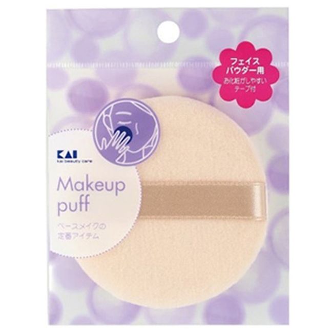 Kaiji Co., Ltd. Face Powder Puff Standard<br> [RCP]