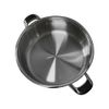 High Quality Stainless Steel Low Pot 12 Quart Lid Capsule Base Cookware