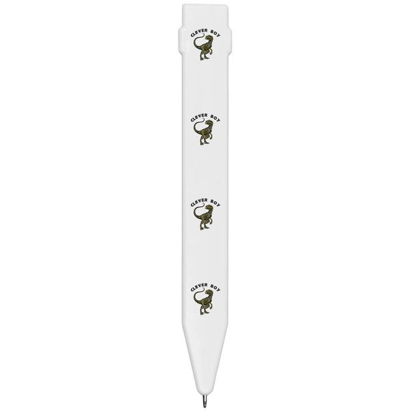 Azeeda 'Clever Boy Dinosaur' Flat Magnetic Pen (MP00017249)