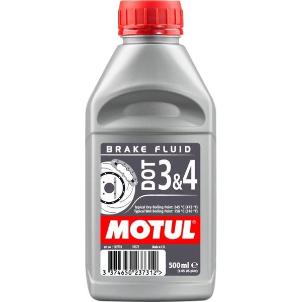 Motul Dot 3 and 4 Brake Oil 500 ml