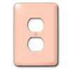 3dRose lsp_30647_6 Blush Pink 2 Plug Outlet Cover