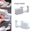 prgislew Nose Piercing Gun - Silmy 2 Pack Nose Piercing Kit Disposable Self Nose Piercing Gun with Nose Stud Pierce Kit Tool for Nose Studs Piercing Gun