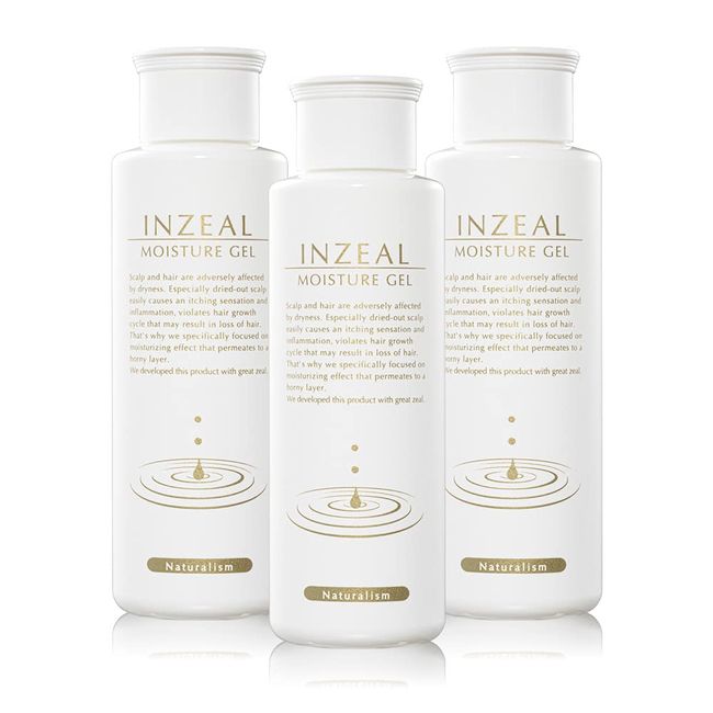 INZEAL Moisture Gel 4.2 fl oz (120 ml), Set of 3