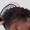 Twist Hair Coils Comb, Curl Comb, ABS Portable for Natural Hair Natural Curl Hair