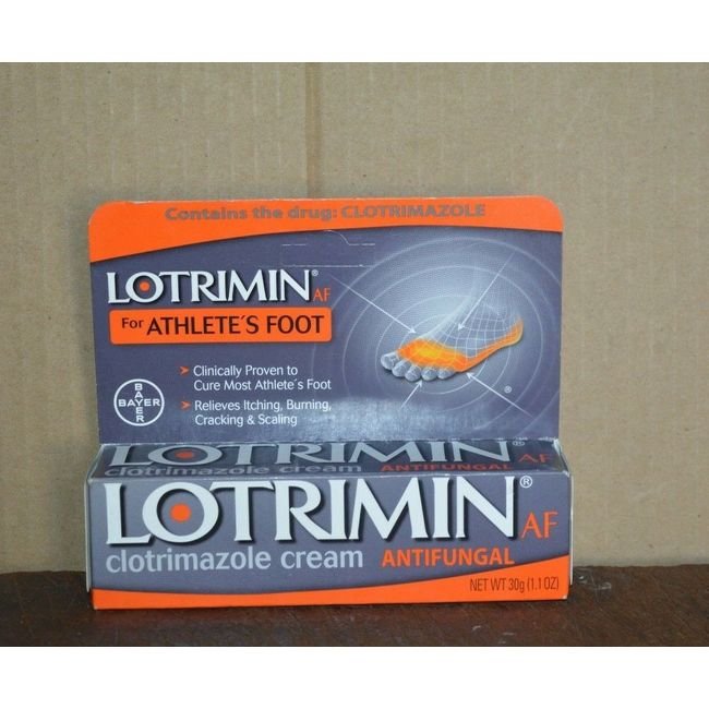 LOTRIMIN AF ANTIFUNGAL FOR ATHETE'S FOOT ( 1.1 OZ ) BRAND NEW