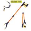 32" Extended Grabber Pick Up Tool Garbage Reaching Stick Trash Picker Folding US