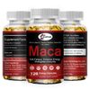 Maca Root Capsules | 120 Vegan Softgel | Peruvian Maca Extract for Men & Women