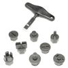 Cal Van Tools 38200 9 Piece Plastic Oil Pan Drain Plug Tool Set