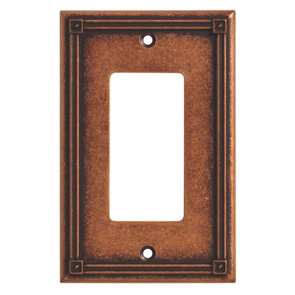 BRAINERD 135767 Ruston Single Decorator Wall Plate / Switch Plate / Cover