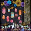 Foil Lantern & Mandala Cutouts Pack of 2