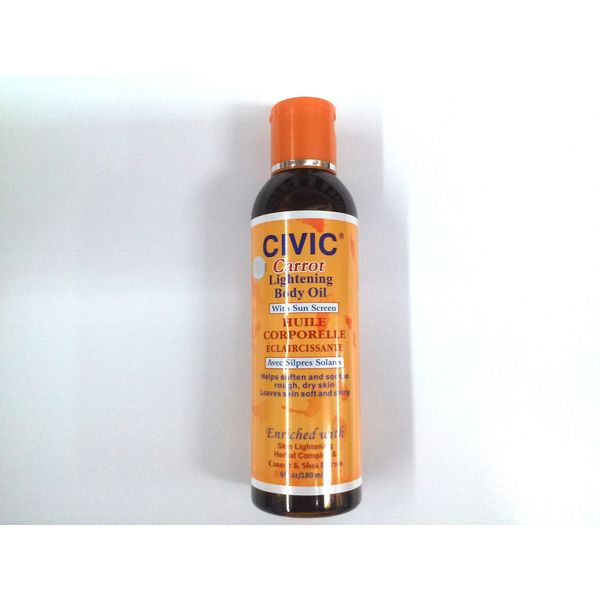 Civic Carrot Lightening Body Oil