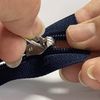 Korbond Zip Repair Kit - Size 5 - Silver Coil Zip - Instant & Easy Zip Replacement Kit