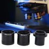 Microscope Adapter,Digital Microscope Camera C-Mount Adapter Lens CCD Camera Interface Adapter Accessory