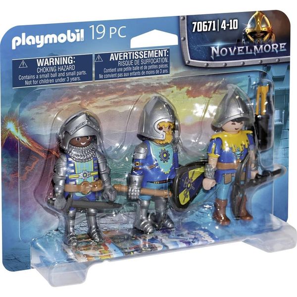Novelmore Knights 3 Figure Set Age 4+
