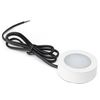 Bright Source LED Circular Cabinet Cupboard Unit Shelf Light, White, 220lm, 3CCT Switchable 3000K 4000K 6000K