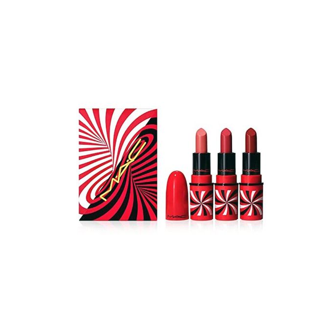 Mac Tiny Tricks Mini Lipstick Trio Set NEUTRAL - Size 1.7 g / 0.05 Oz. EACH