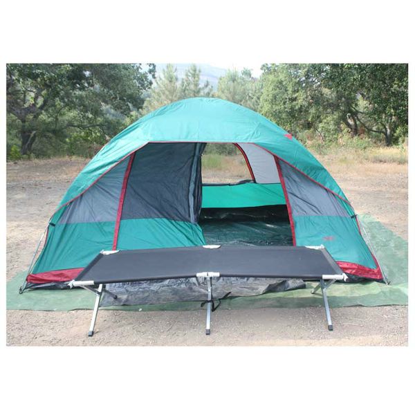 Compact Camping Folding Cot 82" x 31" Survival Bed
