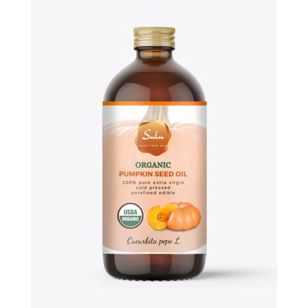 Pumpkin Seed Oil-USDA Organic Cold Pressed Unrefined Virgin (4 oz)