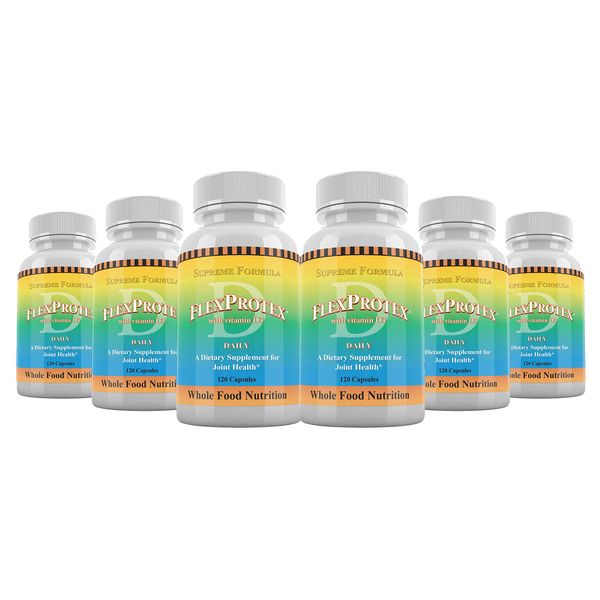 Daily Health, Flexprotex D 6 Bottles 720 Capsules