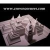Crown Molding Corner Deco Inside Fits 4 5/8 Inch Crown Molding
