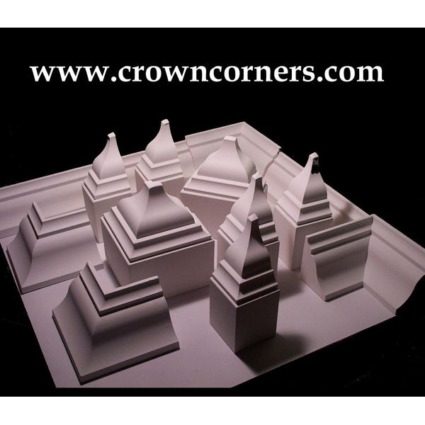 Crown Molding Corner Deco Inside Fits 4 5/8 Inch Crown Molding