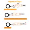 100Pcs Car Terminal Removal Tool Kit Wire Plug Pin Release Extractor Set Storage