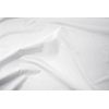 Croydex Plain White Textile Curtain with Hygiene 'N' Clean, 2000 x 2000mm