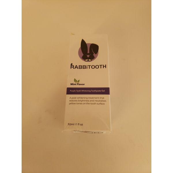 Rabbitooth Purple Teeth Whitening Toothpaste Gel Mint Flavor 30ml