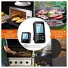 Lifespace 4-Probe 109-yard Wireless Cooking Meat Thermometer