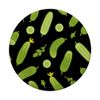 gurke gurke gemüse vegan vegetarisch PopSockets Klebender PopGrip