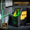 PREXISO Laser Level Self Leveling 100Ft Dual Module 150° Angle Cross Line Lasers