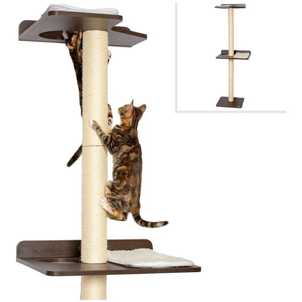 Cat Scratching Post PetFusion Ultimate Climber Tall Activity Tower Pet Scratcher