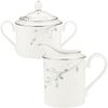 Noritake Birchwood Sugar and Creamer Set