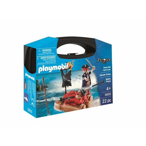 Playmobil Pirate Raft Carry Case Playset