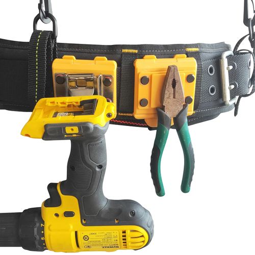 Magnetic Tool Holder, Magnetic Tool Belt Holder Clip, Magnet Belt Clip, Magnetic Tool Holder Belt Clip for Screws Nails Hammer Sockets Pliers Trowel,Drill Bit,Wrench and Any Magnetic Tools.