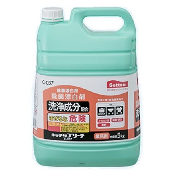 [Case Sale] Disinfecting Bleach Settsu (Sets) Kitchen Breach, 11.0 lbs (5 kg) x 3 Bottles