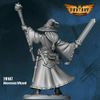 Abcessus Wizard Figure Kit 28mm Heroic Scale Miniature Unpainted First Legion