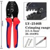 QeeHeng Solar Panel Crimping Tool - Crimper for 2.5/4/6mm Solar Panel PV Cable