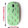 2.4G Wireless Mouse with Cute Pattern Design for All Laptops and Desktops with Nano Receiver - Pattern Cartoon Hedgehog